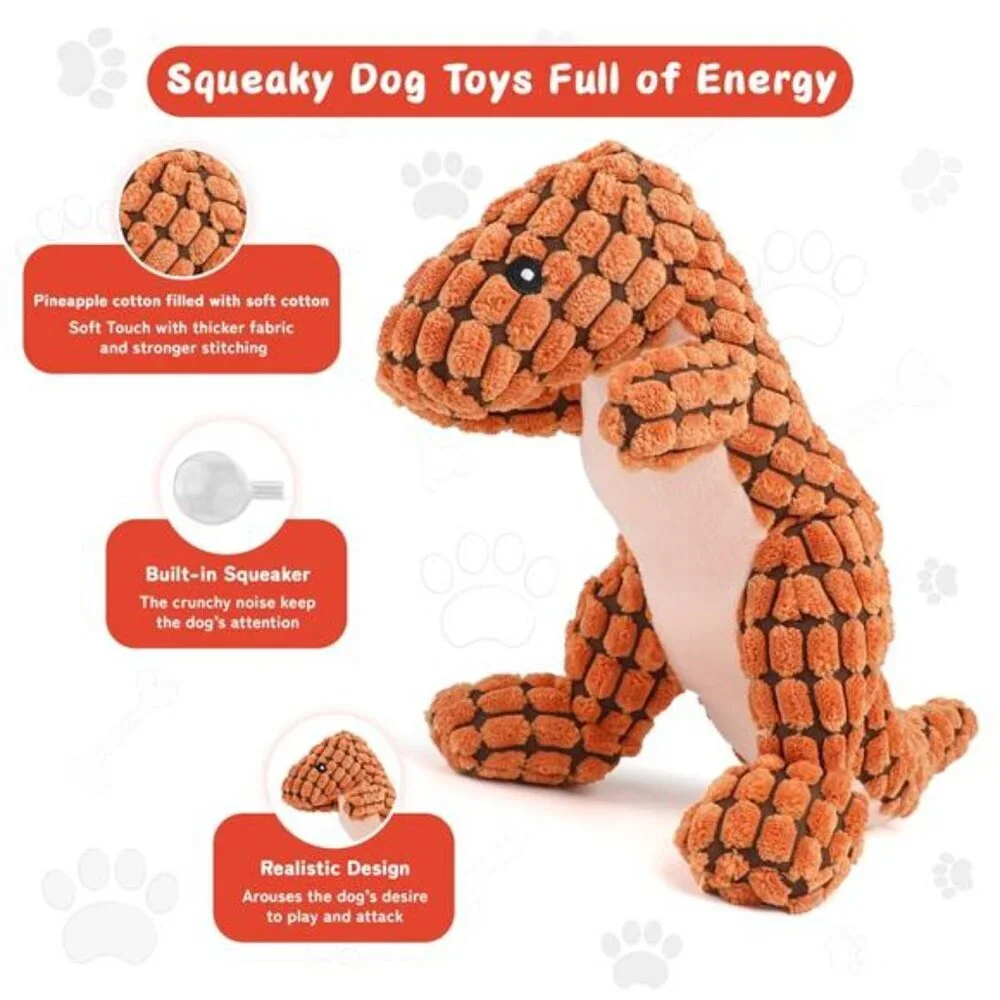 7 Pack Dog Toys for Aggressive Chewers, Tough Indestructible Dog Chew Bone,